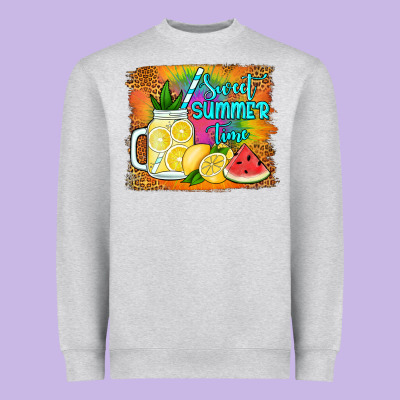 Sweet Summer Time Heavyweight Sweatshirt Designed By Jasminsmagicworld
