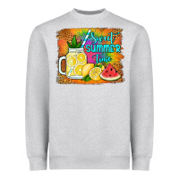 Heather Grey sweet summer time Heavyweight Sweatshirt - Jasminsmagicworld