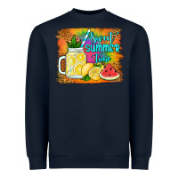 Navy sweet summer time Heavyweight Sweatshirt - Jasminsmagicworld