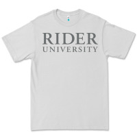 Dove Grey Rider University Premium Tee - linhVisuals