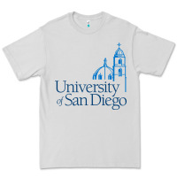Dove Grey University of San Diego Premium Tee - linhVisuals