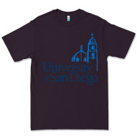 Plum University of San Diego Premium Tee - linhVisuals