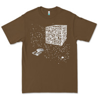 Cacao qr code cube we are the borg Premium Tee - linhVisuals
