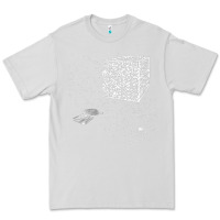 Dove Grey qr code cube we are the borg Premium Tee - linhVisuals