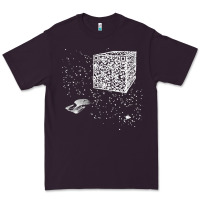 Plum qr code cube we are the borg Premium Tee - linhVisuals