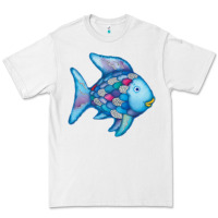 White rainbow fish Premium Tee - linhVisuals