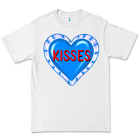 White valentine's day hearts Premium Tee - FaDigitalArtStudio