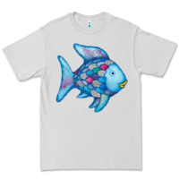 Dove Grey rainbow fish Premium Tee - linhVisuals