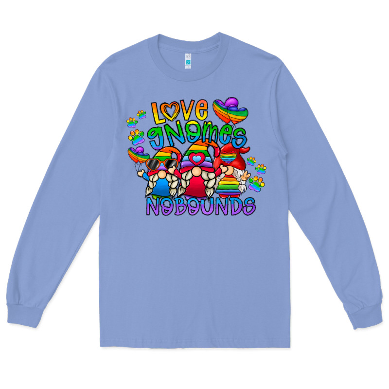 Love Gnome No Bounds Long Sleeve Tee by CowhideDigitalArt | Teevron