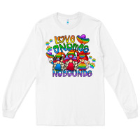 White love gnome no bounds Long Sleeve Tee - CowhideDigitalArt