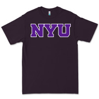 Plum new york university nyu Premium Tee - linhVisuals