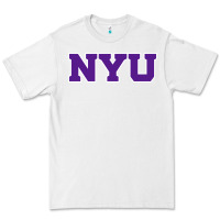 White new york university nyu Premium Tee - linhVisuals