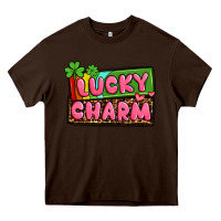 Chocolate Brown St. Patrick's lucky charm Heavy Core Tee - OliviaCreatesArt
