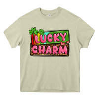 Mossy St. Patrick's lucky charm Heavy Core Tee - OliviaCreatesArt