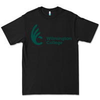Black wilmington college Premium Tee - linhVisuals