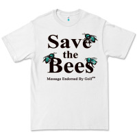 White save the bees   tyler the creator Premium Tee - linhVisuals