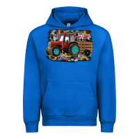 Cobalt western tracktor Urban Hoodie - RanaPortraitStore