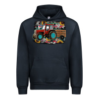 Navy western tracktor Urban Hoodie - RanaPortraitStore