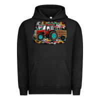 Pigment Black western tracktor Urban Hoodie - RanaPortraitStore