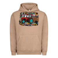 Pigment Burro western tracktor Urban Hoodie - RanaPortraitStore