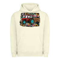 Pigment Pistachio western tracktor Urban Hoodie - RanaPortraitStore
