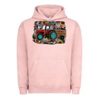 Pigment Salmon western tracktor Urban Hoodie - RanaPortraitStore