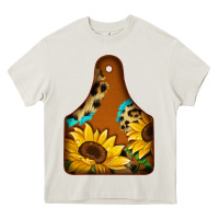 Cream cowtag Heavy Core Tee - Jasminsmagicworld