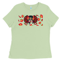 Matcha sugar skull rose libbey glass Ladies Tee - BundleAndBundleShop