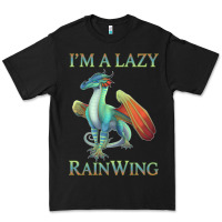 Black Chill Rainwing Dragon Retro Fan Tee Wings of Fire Premium Tee - linhVisuals
