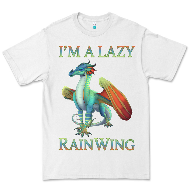Chill Rainwing Dragon Retro Fan Tee Wings Of Fire Premium Tee by linhVisuals | Teevron