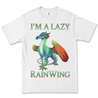 White Chill Rainwing Dragon Retro Fan Tee Wings of Fire Premium Tee - linhVisuals