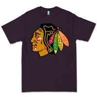 Plum the  blackhawks Premium Tee - linhVisuals