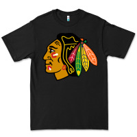 Black the  blackhawks Premium Tee - linhVisuals