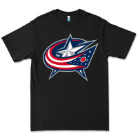 Black the  blue jackets Premium Tee - linhVisuals