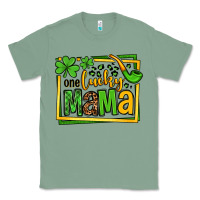 Sage One lucky mama St. Patrick's Classic Tee - OliviaCreatesArt