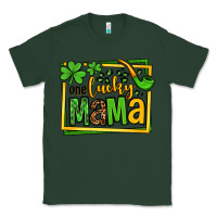 Sports Green One lucky mama St. Patrick's Classic Tee - OliviaCreatesArt