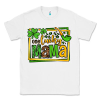 White One lucky mama St. Patrick's Classic Tee - OliviaCreatesArt
