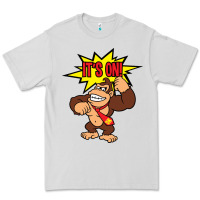 Dove Grey donkey kong Premium Tee - linhVisuals