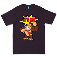 Plum donkey kong Premium Tee - linhVisuals