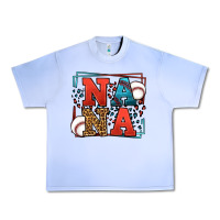 Grape Ice Baseball nana leopard frame Urban Heavy Tee - LillyAllenDesigns