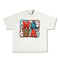 Baseball Nana Leopard Frame Urban Heavy Tee | Teevron