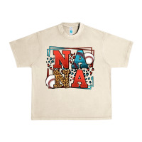 Sandshell Baseball nana leopard frame Urban Heavy Tee - LillyAllenDesigns