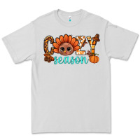 Dove Grey turkey cozy season thanksgiving bbs Premium Tee - BundleAndBundleShop