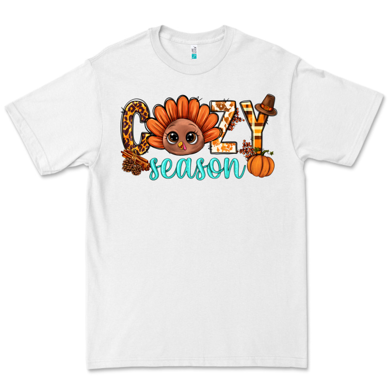 Turkey Cozy Season Thanksgiving Bbs Premium Tee by BundleAndBundleShop | Teevron