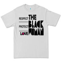 Dove Grey respect protect love the black woman Premium Tee - linhVisuals