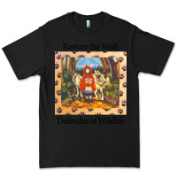 Black restore the wolf defenders of wildlife Premium Tee - linhVisuals