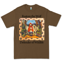 Cacao restore the wolf defenders of wildlife Premium Tee - linhVisuals