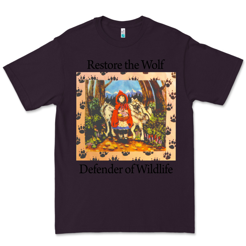 Restore The Wolf Defenders Of Wildlife Premium Tee by linhVisuals | Teevron