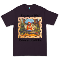 Plum restore the wolf defenders of wildlife Premium Tee - linhVisuals