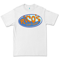 White richo surf shop Premium Tee - linhVisuals